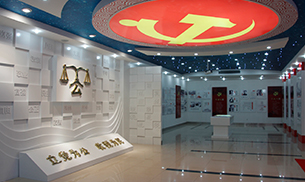 宁津地税局文化展厅